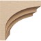 Ekena Millwork 9"W x 9"D x 9"H Wide Rockford Rough Cedar Woodgrain TimberThane Corbel, Primed Tan CORUR09X09X09ROCRCPR - alternate 2
